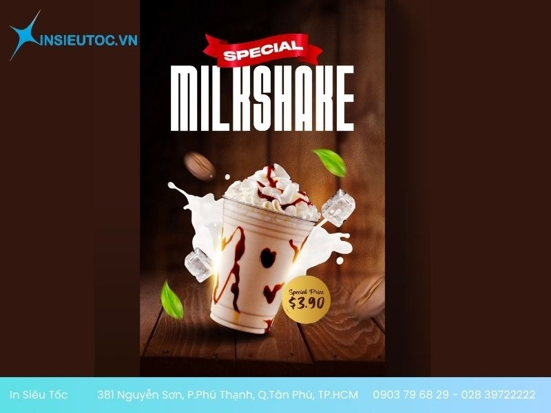 tờ rơi trà sữa đẹp