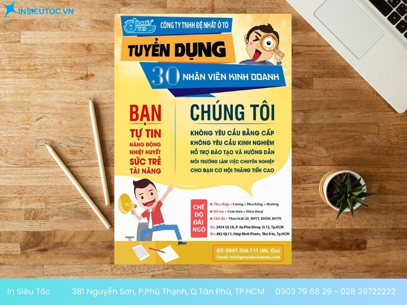 tờ rơi tuyển dụng chất lượng tờ rơi tuyển dụng chất lượng