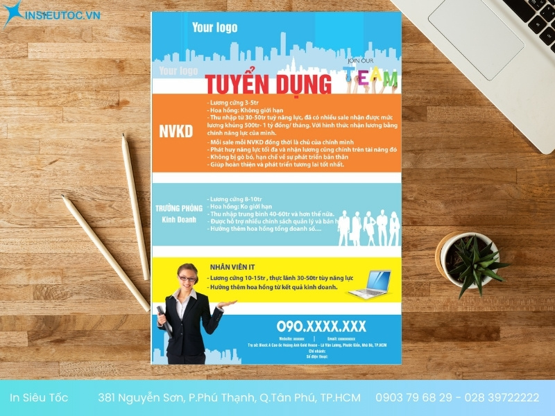 tờ rơi tuyển dụng chất lượng tờ rơi tuyển dụng chất lượng