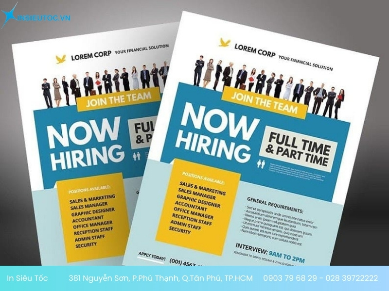 tờ rơi tuyển dụng đẹp tờ rơi tuyển dụng đẹp