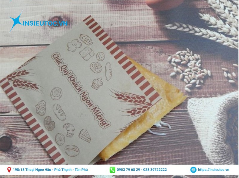 Túi giấy tam giác đựng bánh mì Thổ Nhĩ Kỳ