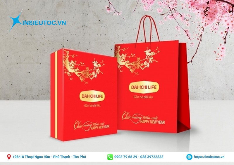 Mẫu thiết kế túi giấy tặng quà của Daiichi