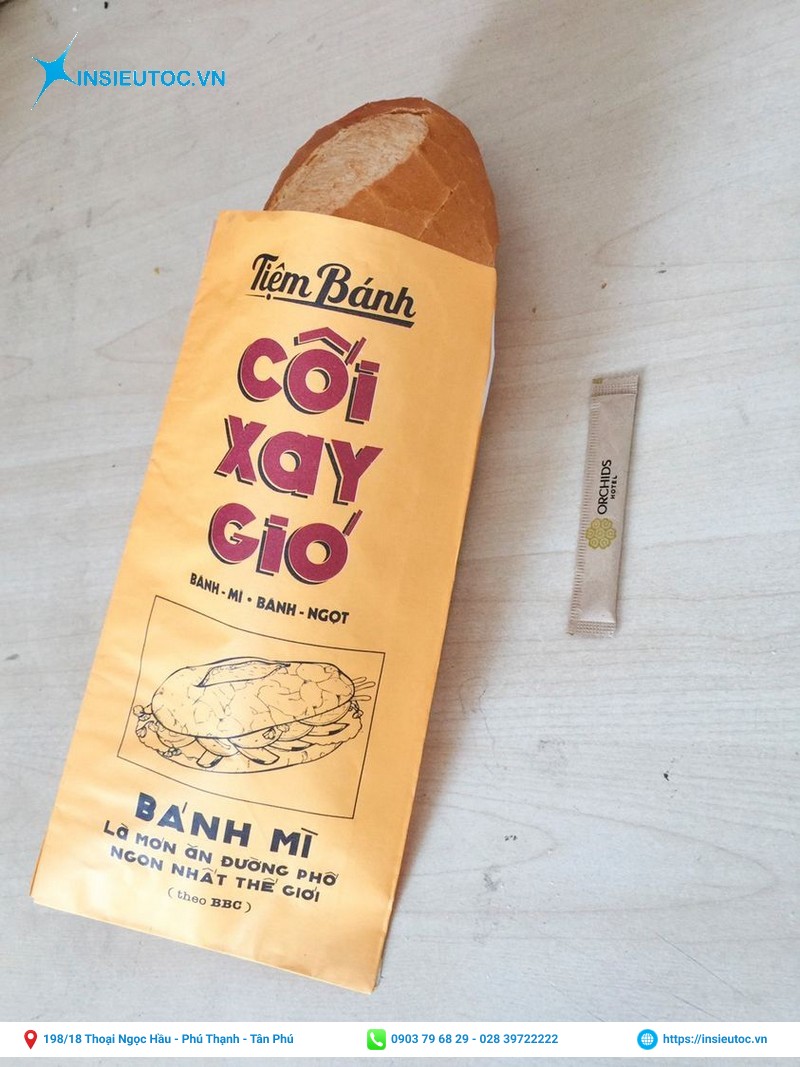 túi không hông đựng bánh mì