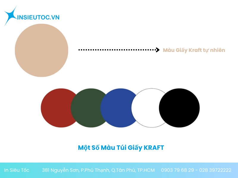 xưởng in túi giấy kraft tphcm - In Siêu Tốc