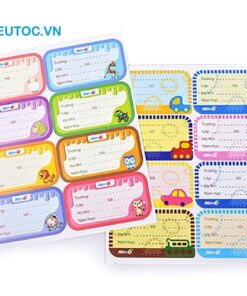 Đặt in nhãn vở phù hợp mọi nhu cầu