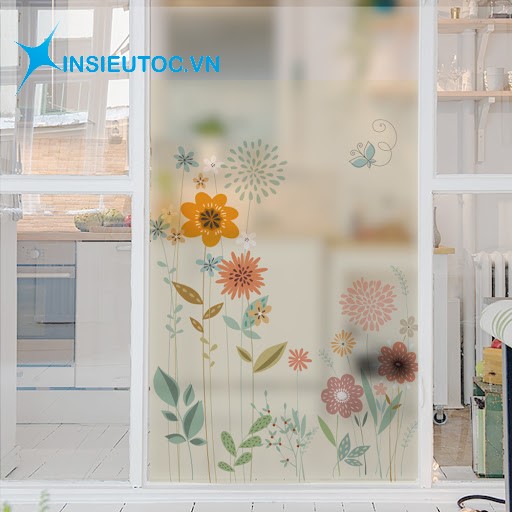 Mẫu decal hoa tiết đáng yêu, dễ thương
