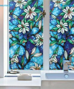 Mẫu decal trang trí hoa tiết nổi bật