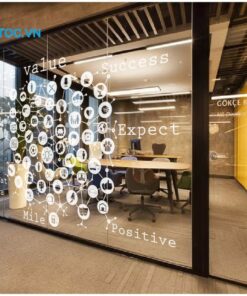 Mẫu decal trong độc đáo, sáng tạo