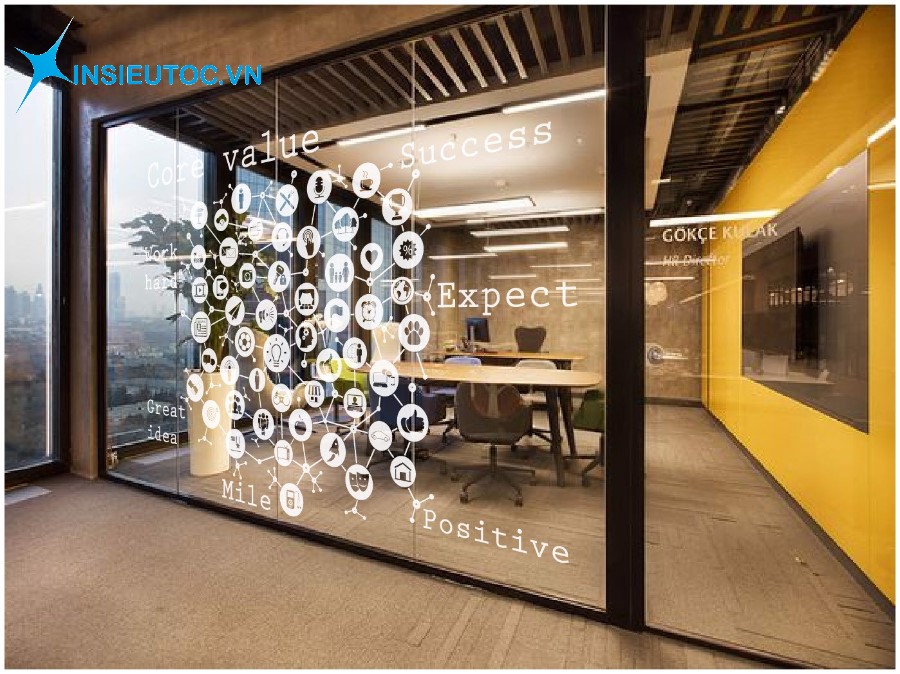 Mẫu decal trong độc đáo, sáng tạo