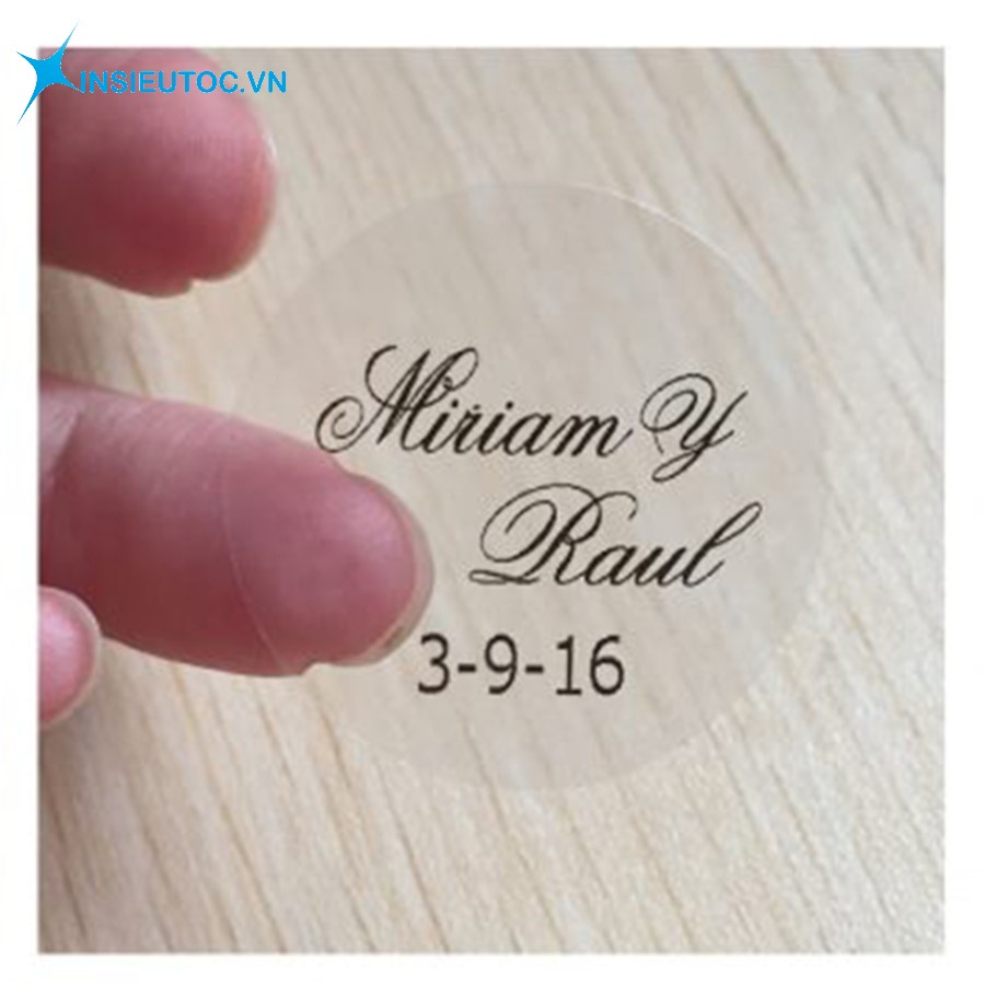 Mẫu decal trong đơn giản, ý nghĩa