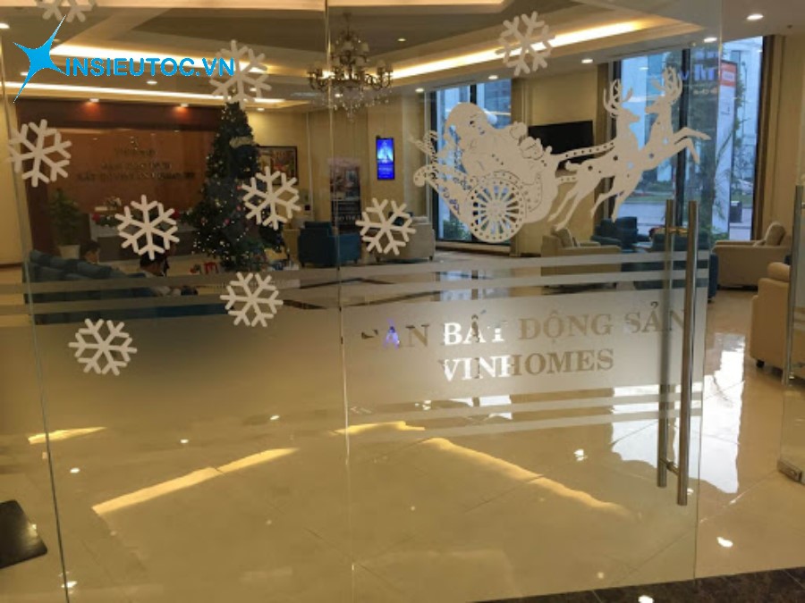 Mẫu decal trong dành cho các văn phòng