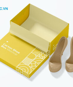 Nhận in hộp carton đựng giày HCM