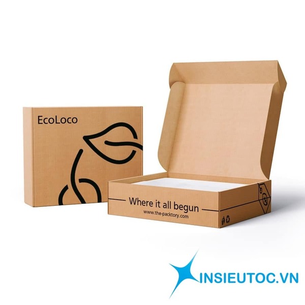 hộp đựng thức ăn giấy kraft