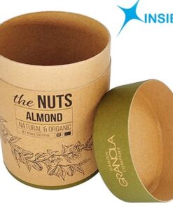 hộp giấy kraft dáng trụ chắc chắn