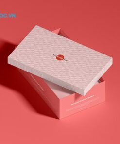 Hộp giấy đựng giày màu sắc xinh xắn