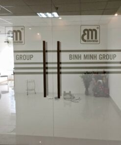 In Decal Mờ Làm Nổi Bật Thương Hiệu