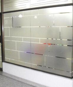 Decal mờ trang trí văn phòng