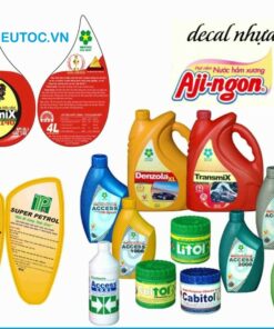 Thiết kế in decal nhựa chất lượng tốt nhất