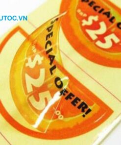 Decal nhựa đáp ứng mọi nhu cầu