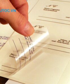 In decal nhựa quảng bá thương hiệu hiệu quả