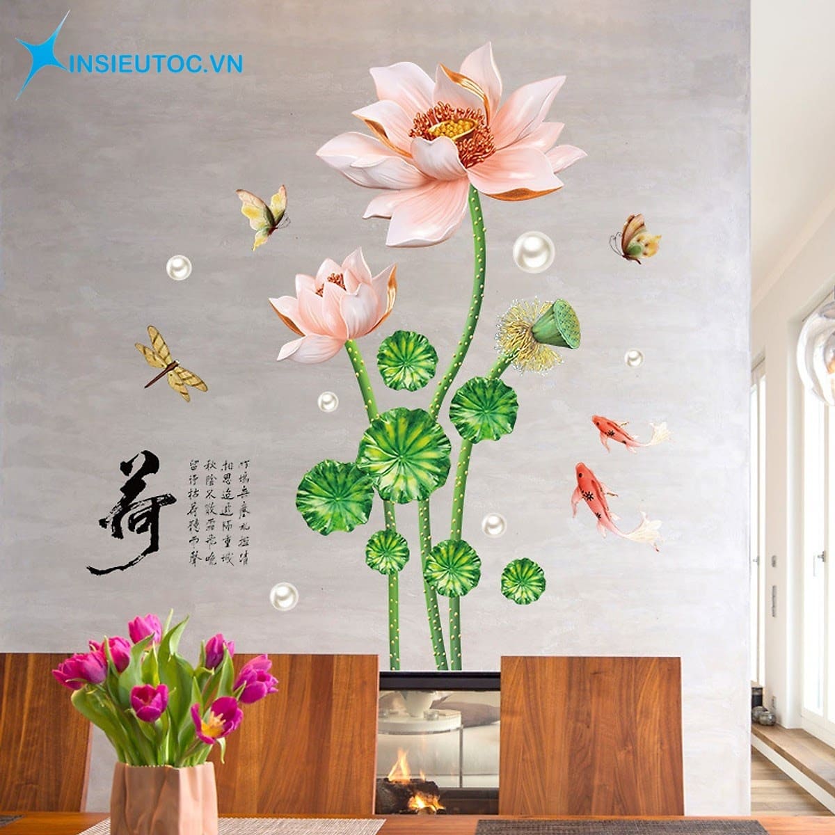 In decal tem nhãn không thấm nước