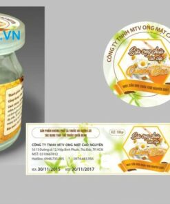 Nhãn chai truyền tải thông tin sản phẩm tốt