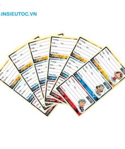 Nhãn vở được sử dụng rộng rãi