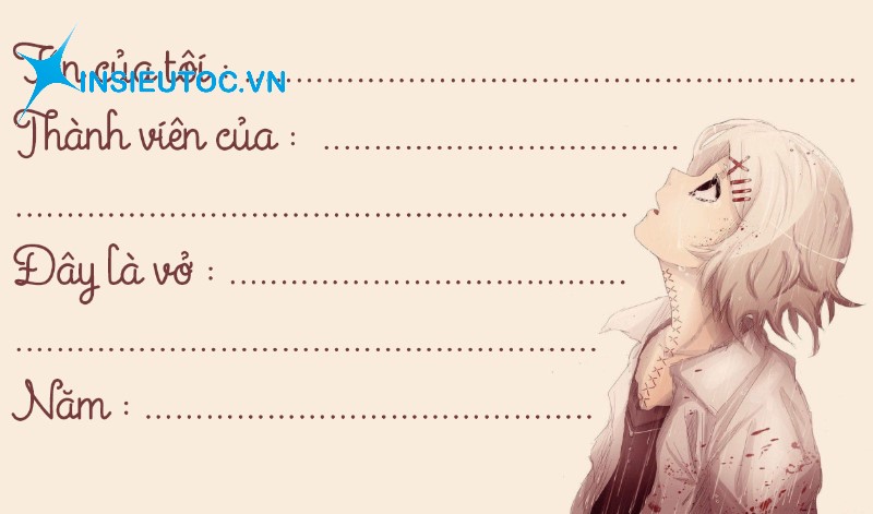 In nhãn vỡ là khôg thể thiếu trong học tập