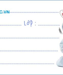 In Nhãn Vở Theo Yêu Cầu Nhanh Chóng, Giá Rẻ, Mẫu Mã Đa Dạng