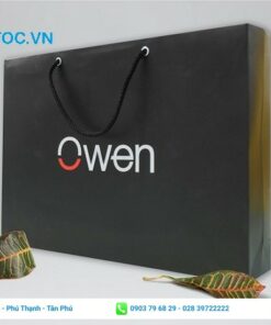 màu sắc của túi giấy dành cho shop quần áo thời trang