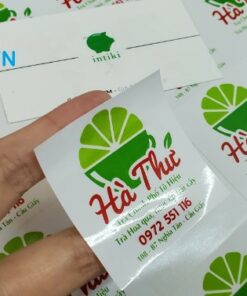 Decal 7 màu làm tem chống hàng giả hiệu quả