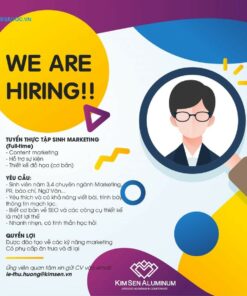 tạo poster tuyển dụng đẹp