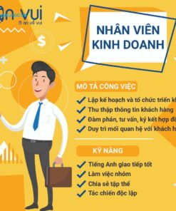 mẫu poster tuyển dụng nhân viên văn phòng