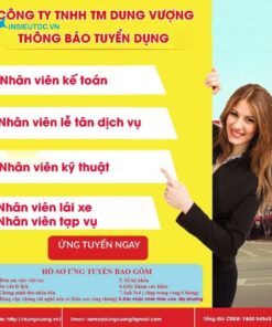 Mẫu tuyển dụng nhiều vị trí