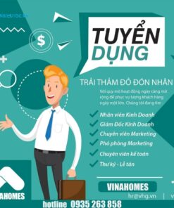 poster tuyển dụng sales chuyên nghiệp