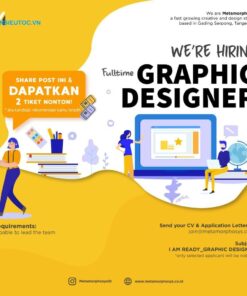 nhân viên thiết kế poster tuyển dụng