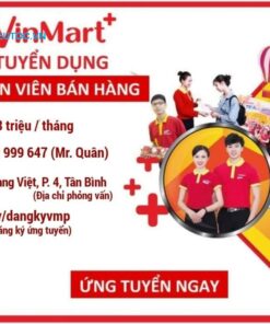 poster tuyển dụng nhân viên bán hàng