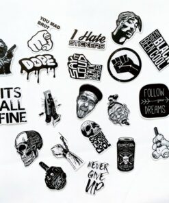 Sticker cool ngầu bằng decal chống nước