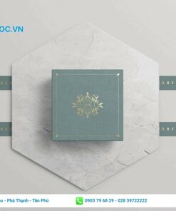 Mẫu hộp giấy đựng quà sang trọng