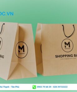 Mẫu túi kraft quai dây