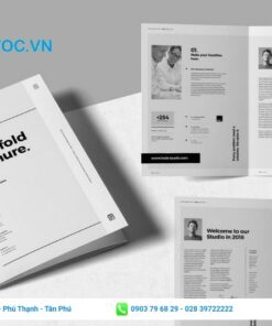 các mẫu tờ rơi đẹp đen trắng