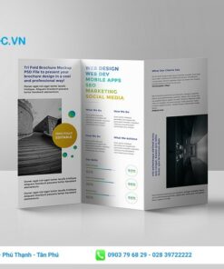 design tờ rơi gấp 3