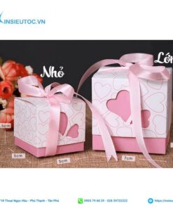 Mẫu hộp giấy đựng quà tặng đẹp