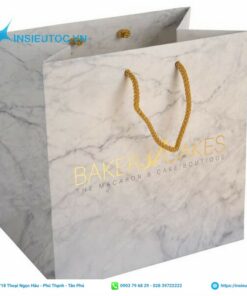 Túi giấy cao cấp với họa tiết