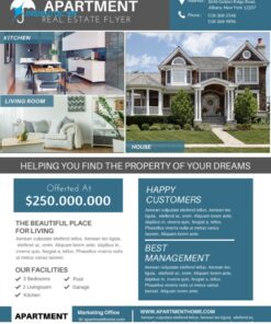 in tờ rơi bất động sản