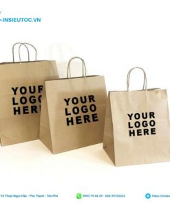 Túi giấy kraft đơn giản