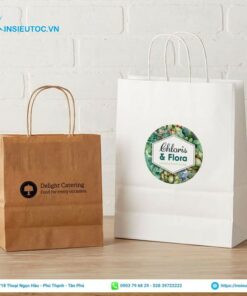 In túi giấy số lượng ít, giá rẻ tại TPHCM