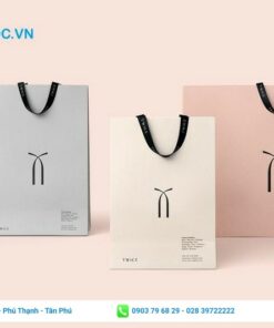 Mẫu túi giấy dùng cho shop thời trang