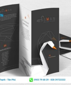 kích thước của tờ rơi gấp 3