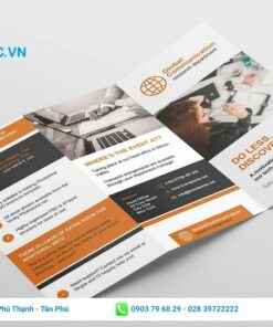làm tờ rơi quảng cáo gấp 3